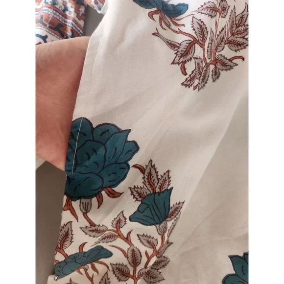 NWT Sue Sartor Flounce Shorty Dress Size M DARK TURQUOISE - Picture 14 of 16